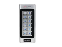 K4 Бесплатная доставка легко клавиатуры Secukey простая программа 12 ключи не водостойкий металлический корпус клавиатура с задней подсветкой