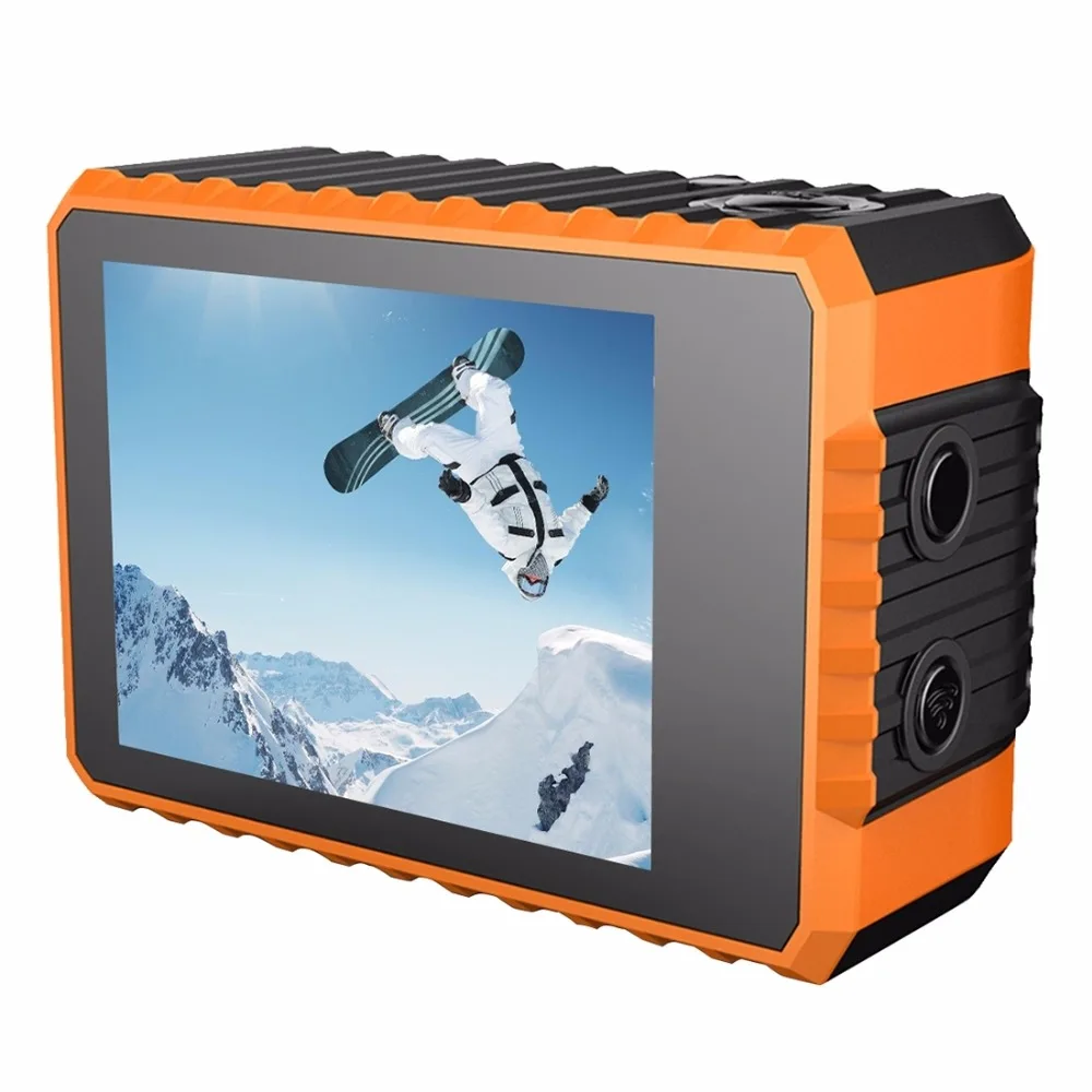 SOOCOO S100 2' Экран 4 K 170 градусов Широкий формат, WiFi, экшн-камера для занятий спортом, Камера цифровая видеокамера с Водонепроницаемый Корпус чехол