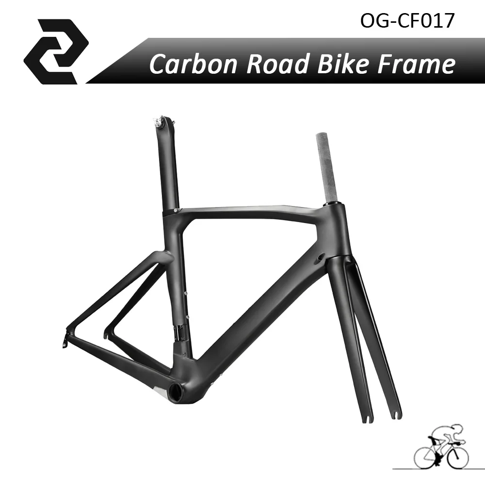 Og evkin Hot Sell Carbon Fiber Road Bike Raw Bicycle Cycling Frame