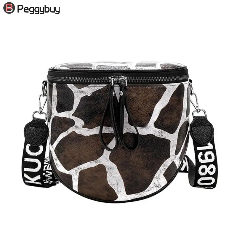 

Leopard Print Bucket Woman Bag Pu Leather Crossbody Bags For Women Messenger Bags Female Shoulder Handbag Crossbody Bags Women
