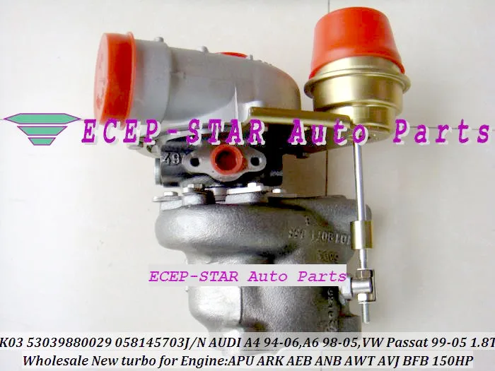 K03 53039880029 53039700029 058145703J Turbo Turbocharger For AUDI A4 A6 VW VOLKSWAGEN Passat 1.8T AEB ANB APU AWT AVJ BFB 150HP (13)