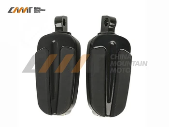 

Chrome Universal 10mm Foot Pegs Footrests case for Harley Davidson Heritage Softail
