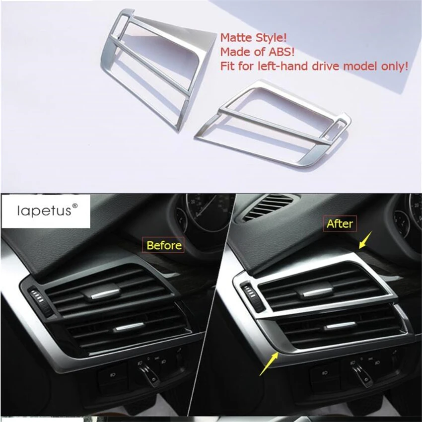 X6 F16 2015-2018 Side Air AC Outlet Vent Kit Trim Accessories For BMW X5 F15