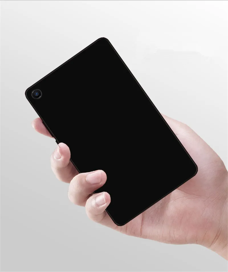 Для Xiaomi mi Pad 4 mi pad 4 Plus Мягкая силиконовая матовая Черная задняя крышка из ТПУ для Xiaomi mi pad 4 8,0 10,1 дюйма защитный чехол