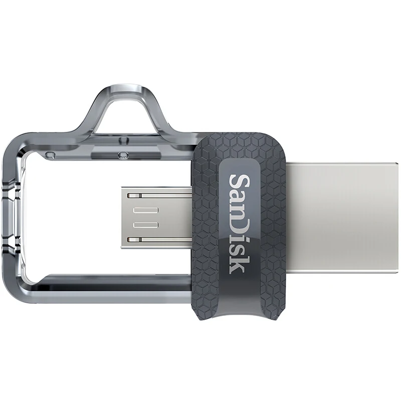 SanDisk OTG USB флэш-накопитель 32 Гб 16 Гб USB 3,0 двойной мини-накопитель 128 Гб 64 Гб флешки для ПК и Android телефонов