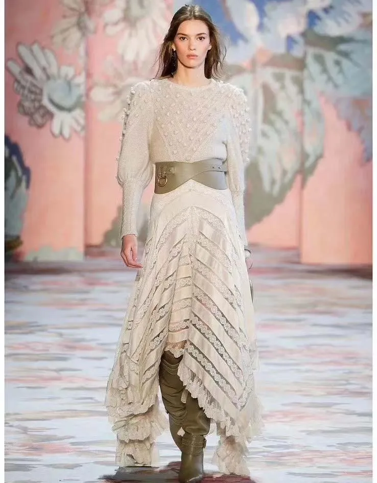 Faldas mujer moda 2018 модная кружевная Женская юбка с высокой талией saia longa boho rave пикантная