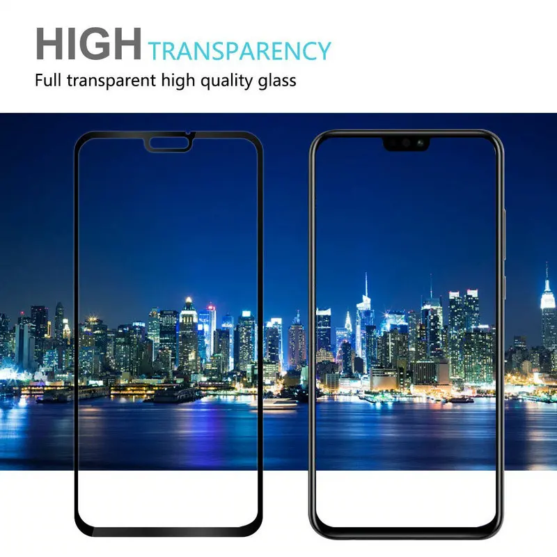Закаленное стекло 9H для huawei honor 8x защитное full cvoer 8 x с функцией защиты от непогоды