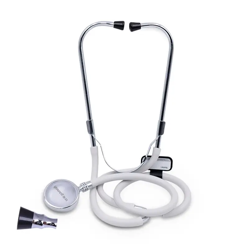 Beste Yuwell Professionele Dual Medische Stethoscoop Cardiologie Hoofd Stethoscoop Detector Foetale Hartslag Veterinaire DiagnosticV