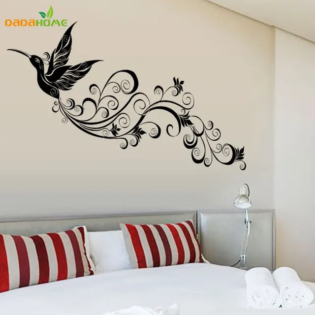 Best Price Removable Wall Sticker Flying Lucky Bird Phoenix Flowers Vinyl Living Room Backdrop Bedroom Decal For Home Decoration mural Best Price Removable Wall Sticker Flying Lucky Bird Phoenix Flowers Vinyl Living Room Backdrop Bedroom Decal For Home Decoration mural