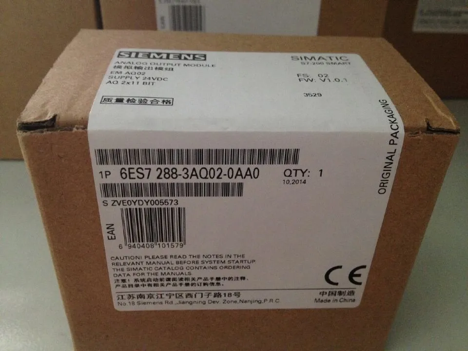  6ES7 288-3AQ02-0AA06ES7288-3AQ02-0AA06ES72883AQ020AA0SIMATIC S7-200 SMART  AND ORIGINAL FREE SHIPPI - 32288757509