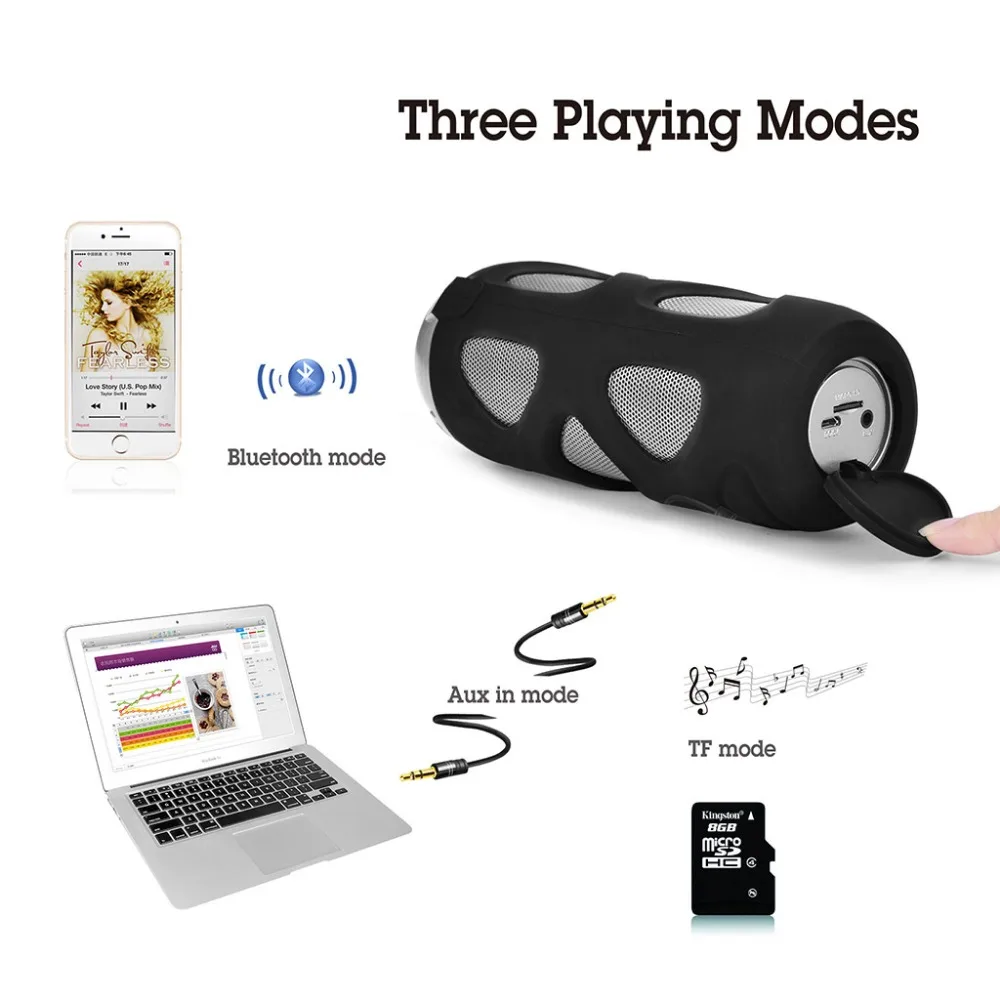 Avantree WP400 Portable Bluetooth 5.0 Bike Speaker