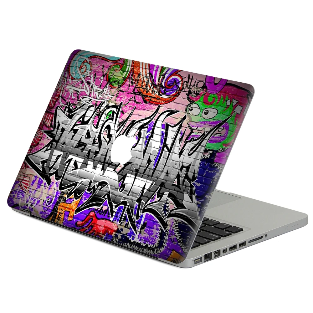 クレイジー落書きラップデカールステッカーmacbook Air Proの網膜 11 13 15 ビニールmacケースボディフルカバースキン Sticker Laptop Skin Stickers Sunsticker Address Aliexpress