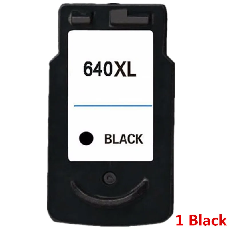1 Black Востановленные картриджи для струйного принтера для Canon PG-640 XL PG-640XL PG 640 PG640 CL641 CL-641 Pixma iX6860 MG2160 MG2260 MG3160 MG3260 - Цвет: 1 Black