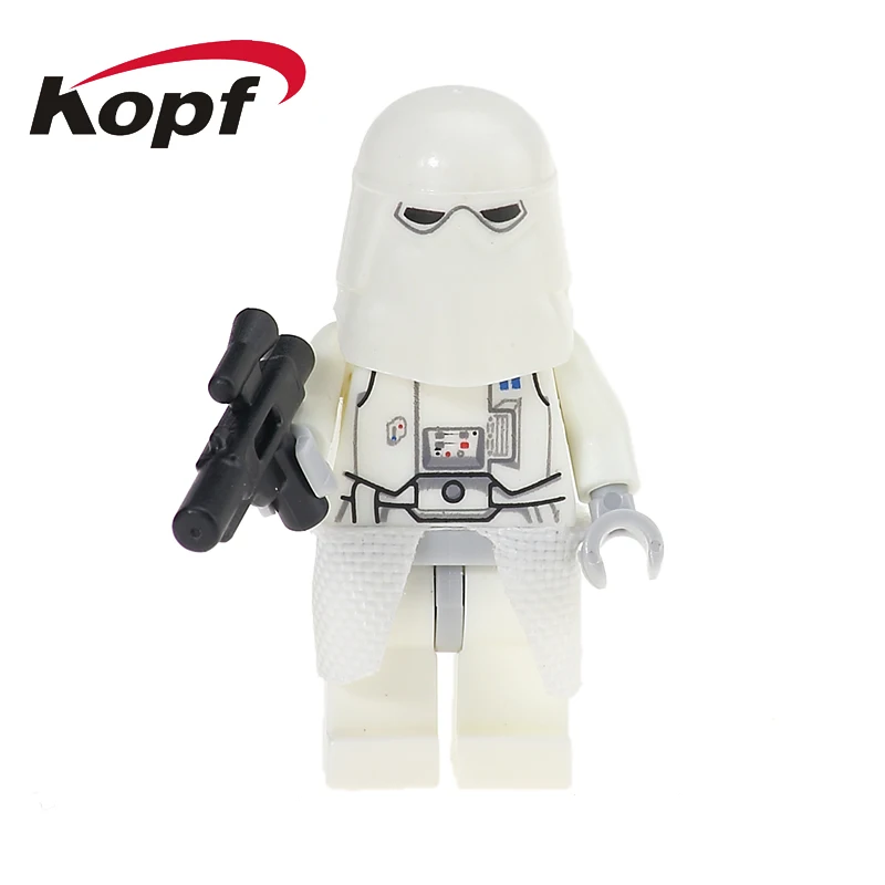 

Single Sale Building Blocks Grand Admiral Thrawn Imperial Snowtrooper Jar Jar Binks Action Figures For Children Dolls Toys PG703