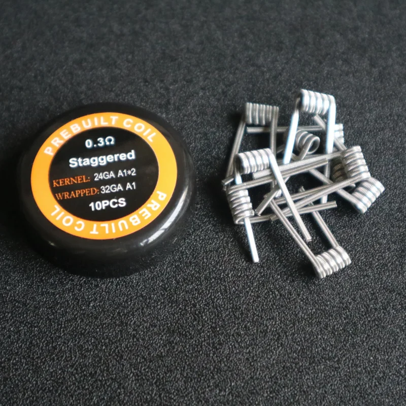 

Premade Coil Coils core Super Clapton/Juggernaut /Staggered /Hero Alliance/Half Staggered Fused Clapton for Vape DIY RDA Tank