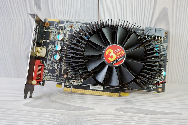  Free shipping 90% for new for XFX HD6850 1GD5 256bit GDDR5 DVI HDMI DP 