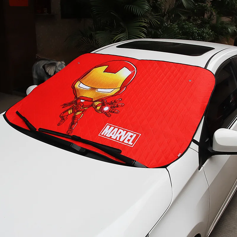 Avengers Captain Marvel Sunshade Sun Shade Windshield Visor Car Auto Windscreen