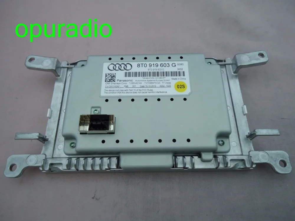 Panasonic 8T0 919 603 G for Audi A4 Q5 LCD display screen