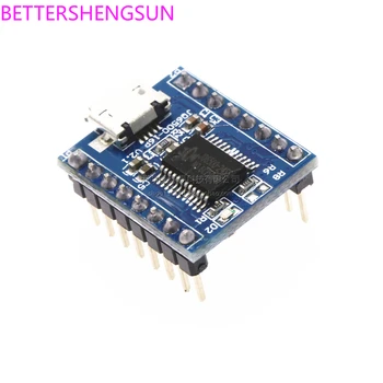 

JQ6500 voice module MP3 module MCU serial control broadcast one-to-one 5 control music IC