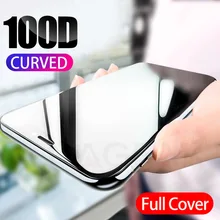 100D Curvo Copertura Completa di Protezione di Vetro Per Per iPhone 7 8 6S Plus Temperato la Protezione Dello Schermo iPhone 11 pro X XR XS Max di Vetro(China)