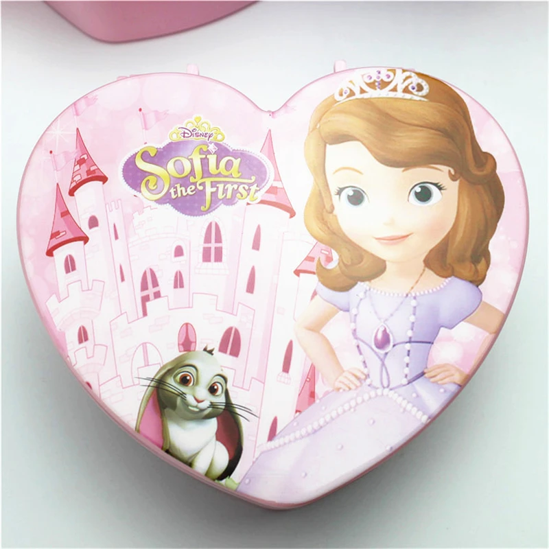 Disney Мультфильм Эльза замороженная коробка для ожерелья браслет кольцо заколка
