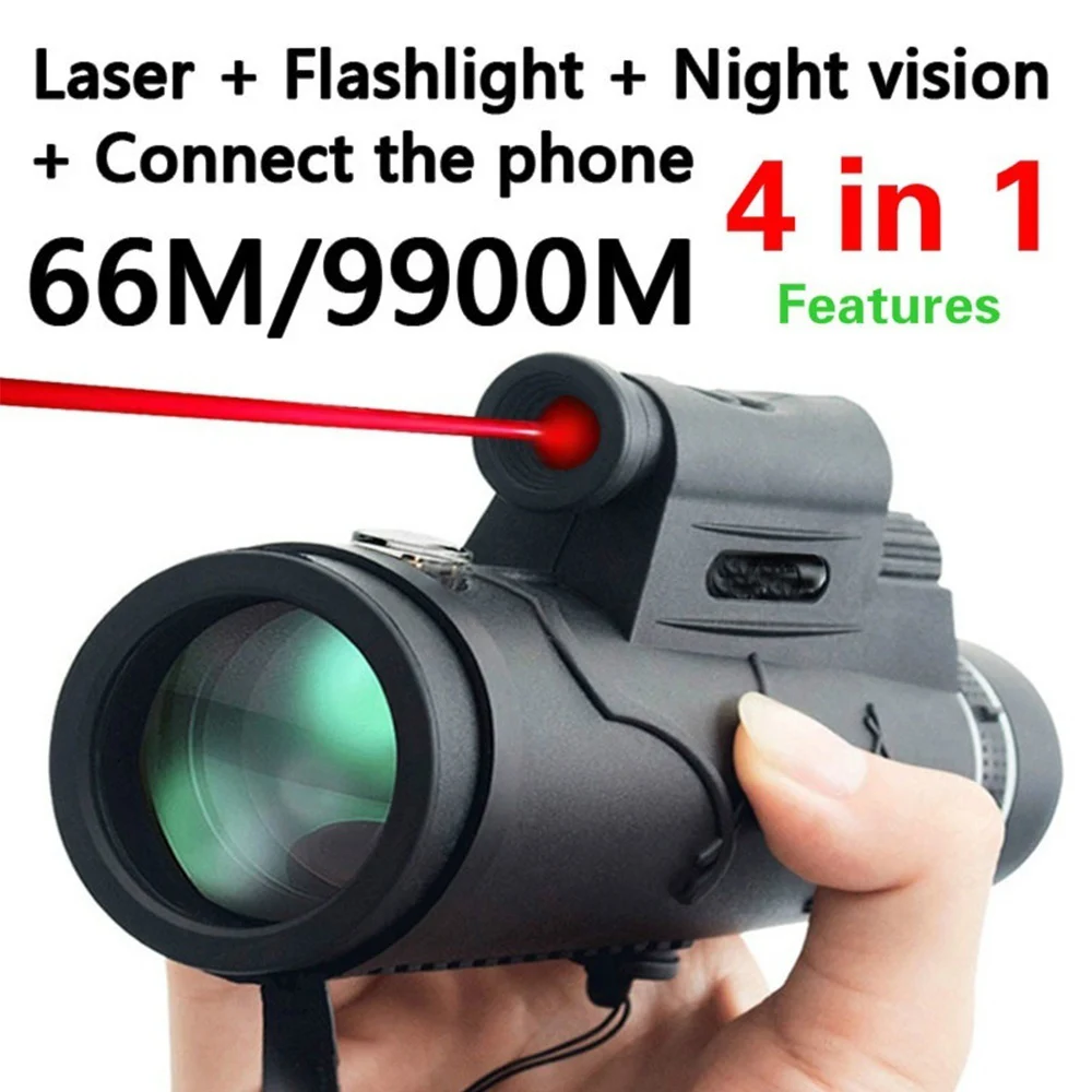

Monocular Telescope 22MM Practical Illumination Viewing Glasses Optics Outdoors Mountaineering Phone Camera