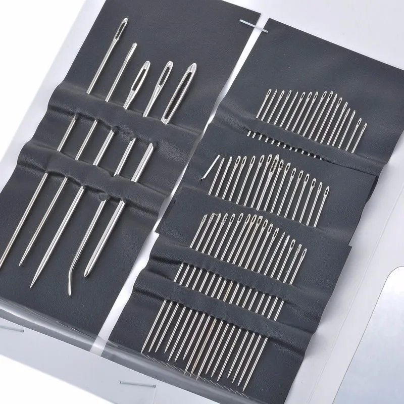 

Hot 55pcs/set Multifunctional Hand Stitches Stainless Steel Sewing Pins Set Home DIY Crafts Household Sewing Accessories