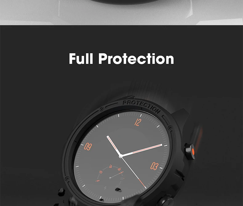Для Ticwatch C2 Platinum Onyx Чехлы SIKAI умные часы защитный чехол Жесткий ПК Бампер Аксессуары Анти-Царапины многоцветные