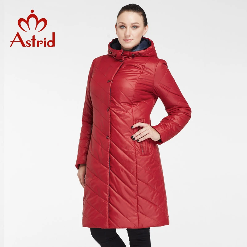 2017 Astrid Moda Otoño e Invierno Abrigo de Talla grande Abrigos largos Mujer Caliente de la Chaqueta Gran Tamaño Chaquetas Abrigo de Invierno AM 8031|fashion winter coat|winter coatwinter coat fashion