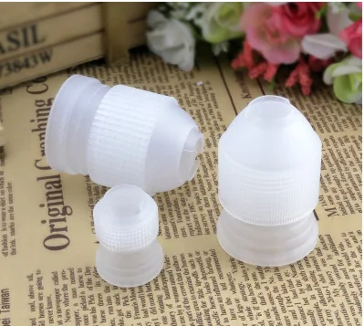 

S/M/L Plastic Icing piping bag converter adapter cream nozzle pipeline coupler cake decorating tool Russian Nozzle H736