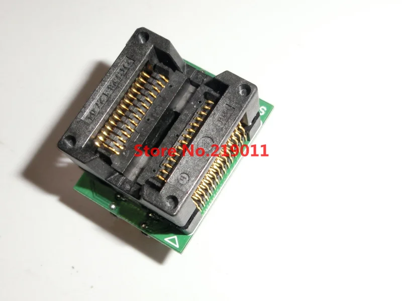 Переходник SOP28 в DIP28 с гнездом 300 мил IC SOIC28 до SOP16 DIP16 SOP20 на DIP20|ic programmer|ic socket adaptersic