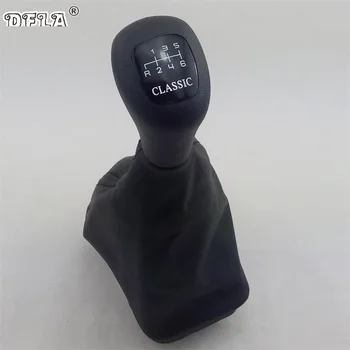 

For Mercedes Benz W202 C (93-01) W208 CLK (97-03) W210 E (95-03) Car-styling 6 Speed Classic Gear Stick Shift Knob Leather Boot