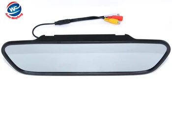 

High resolution 4.3" Color TFT LCD Car Rearview Camera Mirror Monitor 4.3 inch 16:9 screen DC 12V car Monitor for DVD Camera VCR