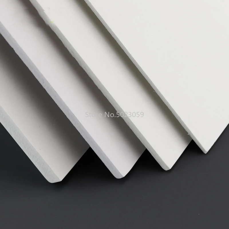 

1piece 300x400mm White PVC Foam Board for DIY Building Model Materials Handmade Model Making Material Plastic Flat Board