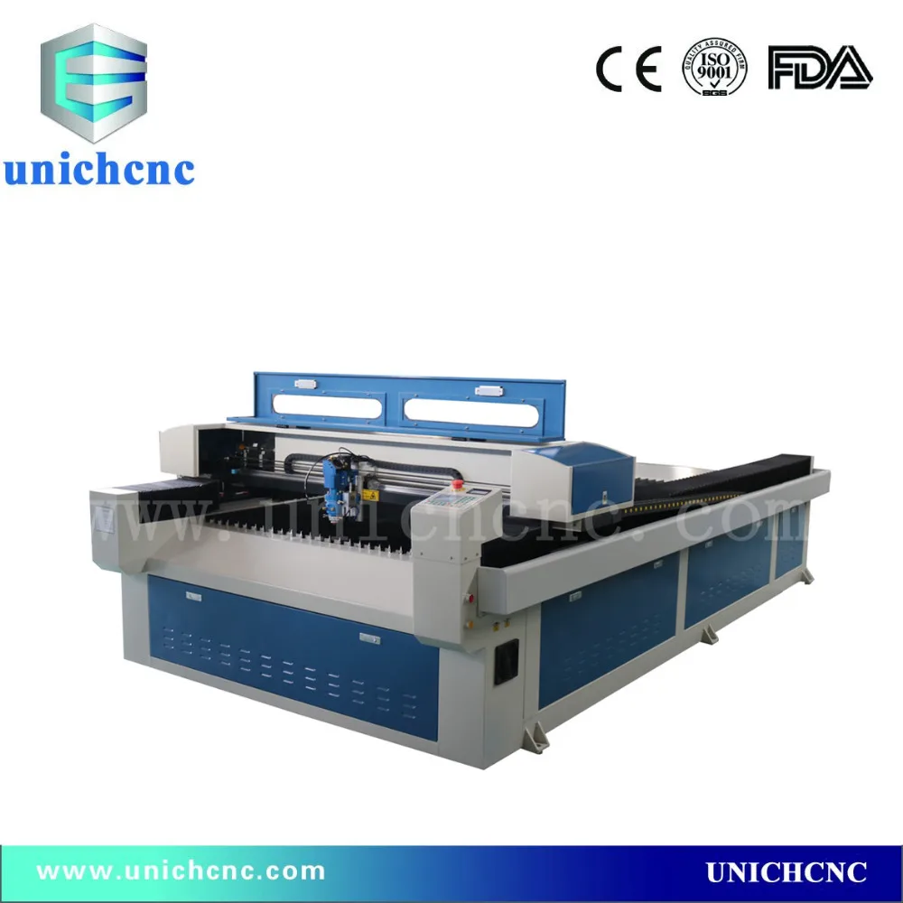 Лазерная машина UNICHCNC 1325 cnc для резки металла нержавеющей стали углеродистой МДФ