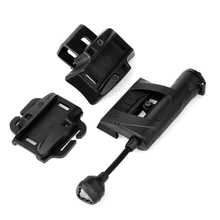 Зарядка Mpls Шлем фонарик освещение 4 режима зеленый красный белый ИК для охоты Военный Тактический свет