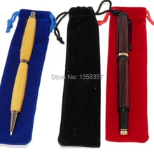 Ювелирных изделий бархата мешочек Бархатный мешочек ручка чехол Velvet запись Ручка перьевая ручка сумки логотип