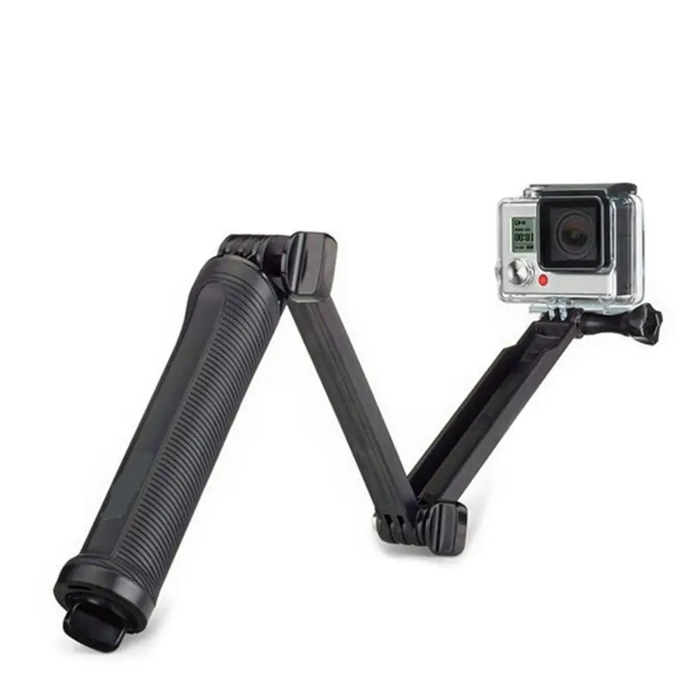 Buy For GoPro Monopod Collapsible 3 Way Monopod Mount