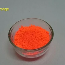 Горячая неоновый оранжевый цвет флуоресцентный пигмент Люминесцентная пудра, 50 г/лот украшение Флуоресцентный порошок для лака для ногтей макияж