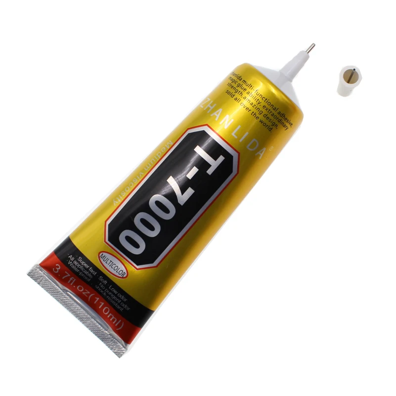 110ml Industrial Liquid T7000 Glue Textile Paper Leather Zhanlida T-7000 Epoxy Resin Conductive Adhesive B7000 Stationery Store