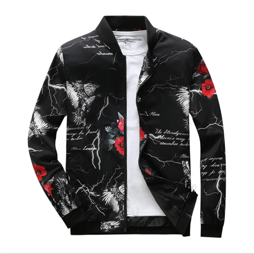 

Bomber Jacket Men 2019 Autumn Mens Pilot Jacket Sportswear Bomber Jacket Fashion Casual Mens jackets Coats Outwear Windbreaker