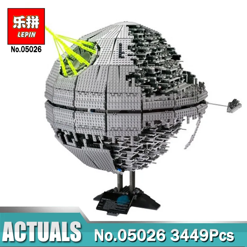 

Lepin Death Star Set 05035 The Second Generation Death Star 05026 Building Block Set LegoINGly 10143 Children Educational Toys