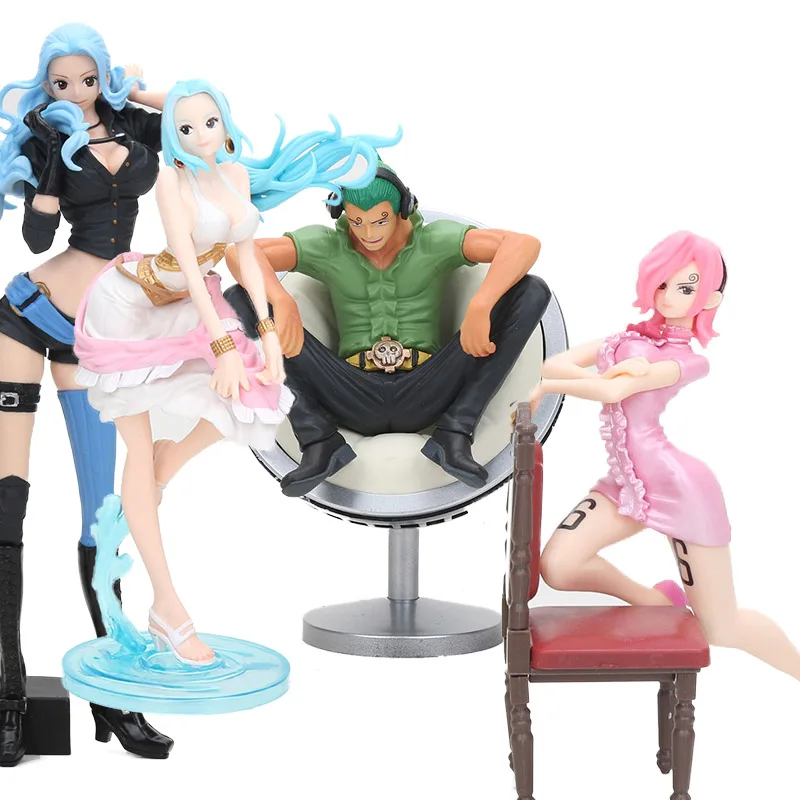 

anime figurine One Piece DXF The Grandline Series The Vinsmoke Family Sanji reiju Yonji PVC action Figures model Toys Figurals