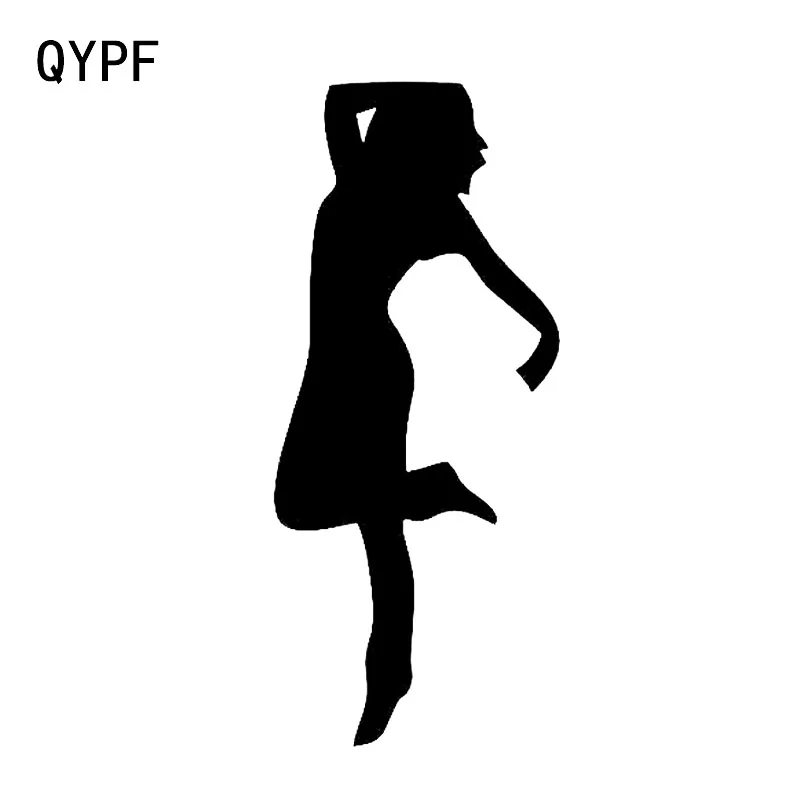 QYPF 6 4*14 9 интересный уличный декор для танцев стикер автомобиля фитнеса виниловые