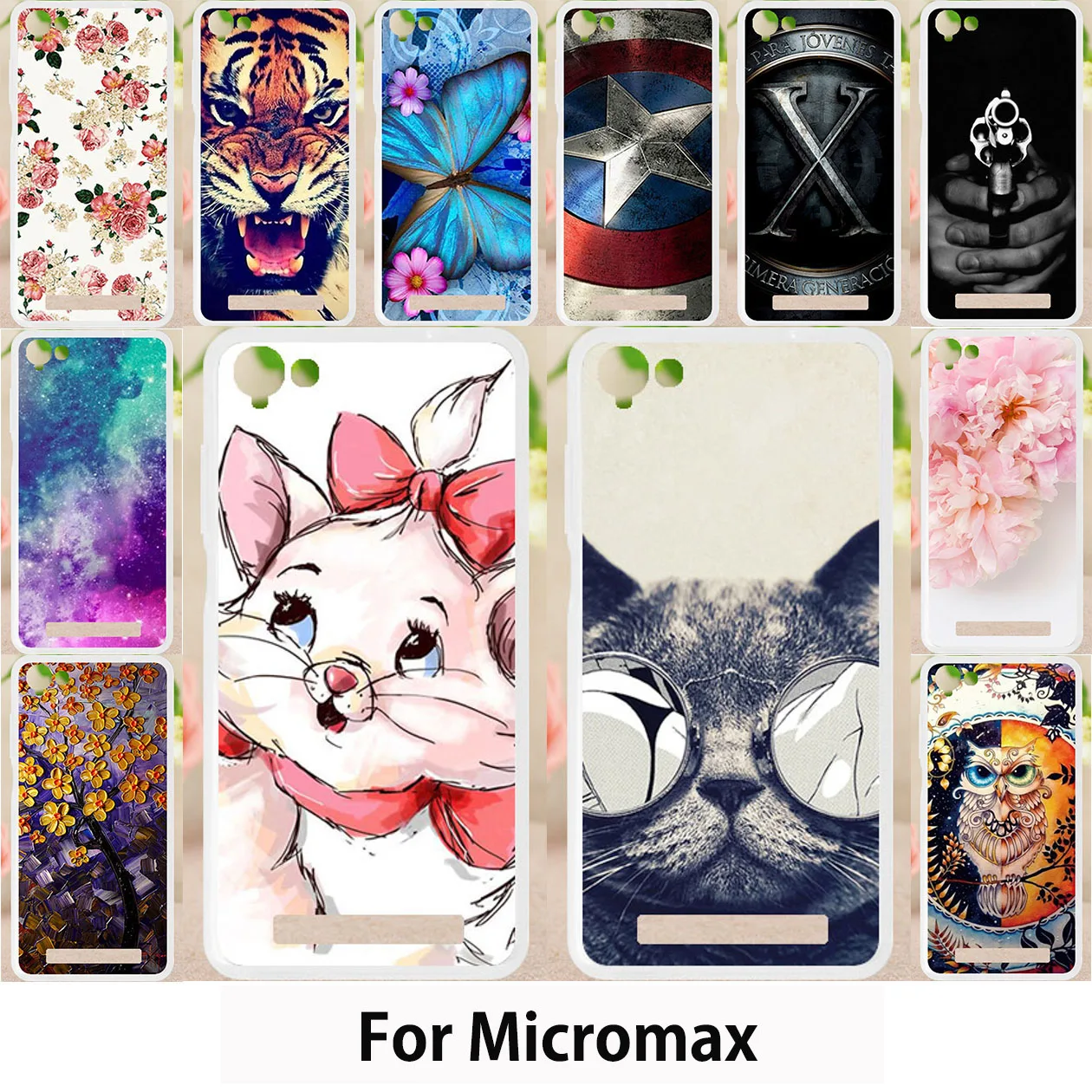 

Vanveet Case For Micromax Q4251 Case Cover For Micromax Juice Q3551 Q351 Q380 Q392 Q409 Q4101 Q414 Q4260 Q346 Case Coque