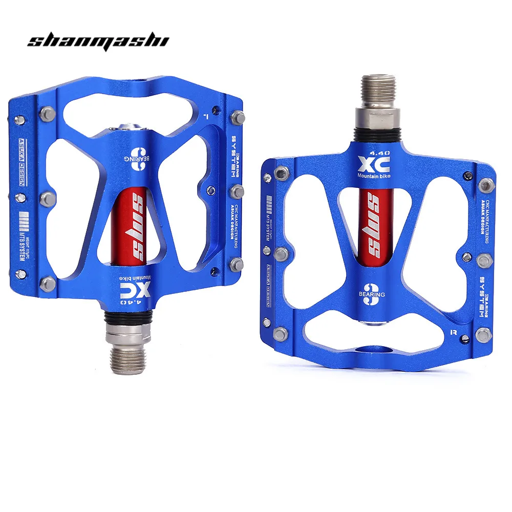 SHANMASHI Paired Aluminium Alloy 3 Bearing Bicycle Pedal Ultralight BMX