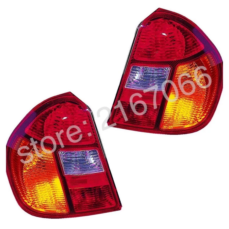 

2pcs Tail Lights fits RENAULT CLIO 1998 1999 2000 2001 2002 2003 2004 / SYMBOL 1998 - 2008 Rear Lamps SET LEFT + RIGHT PAIR