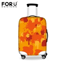FORUDESIGNS/эластичный Водонепроницаемый чехол для чемодана с защитой от пыли, подходит для 18 ''-30'', чемодан для багажника, защитный чехол, толстый дождевик