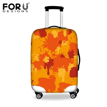 

FORUDESIGNS Elastic Waterproof Anti-dust Suitcase Cover Apply to 18''-30'' Trunk Case Luggage Protective Cover Thick Rain Cover