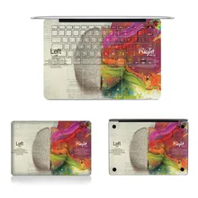 Виниловая переводная наклейка для ноутбука левый и правый стикер «мозг» полная кожа для Macbook Air Pro retina 1" 13" 1" 15" A1425 A1466